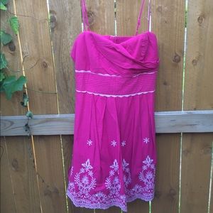 Speechless Pink Patterned Large Dress